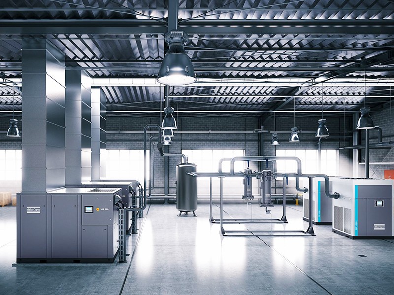 GR 110-200 兩級螺桿式空氣壓縮機(jī)